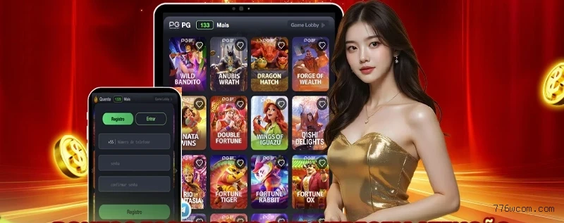 Slots Premium da PG Soft na 776W.com